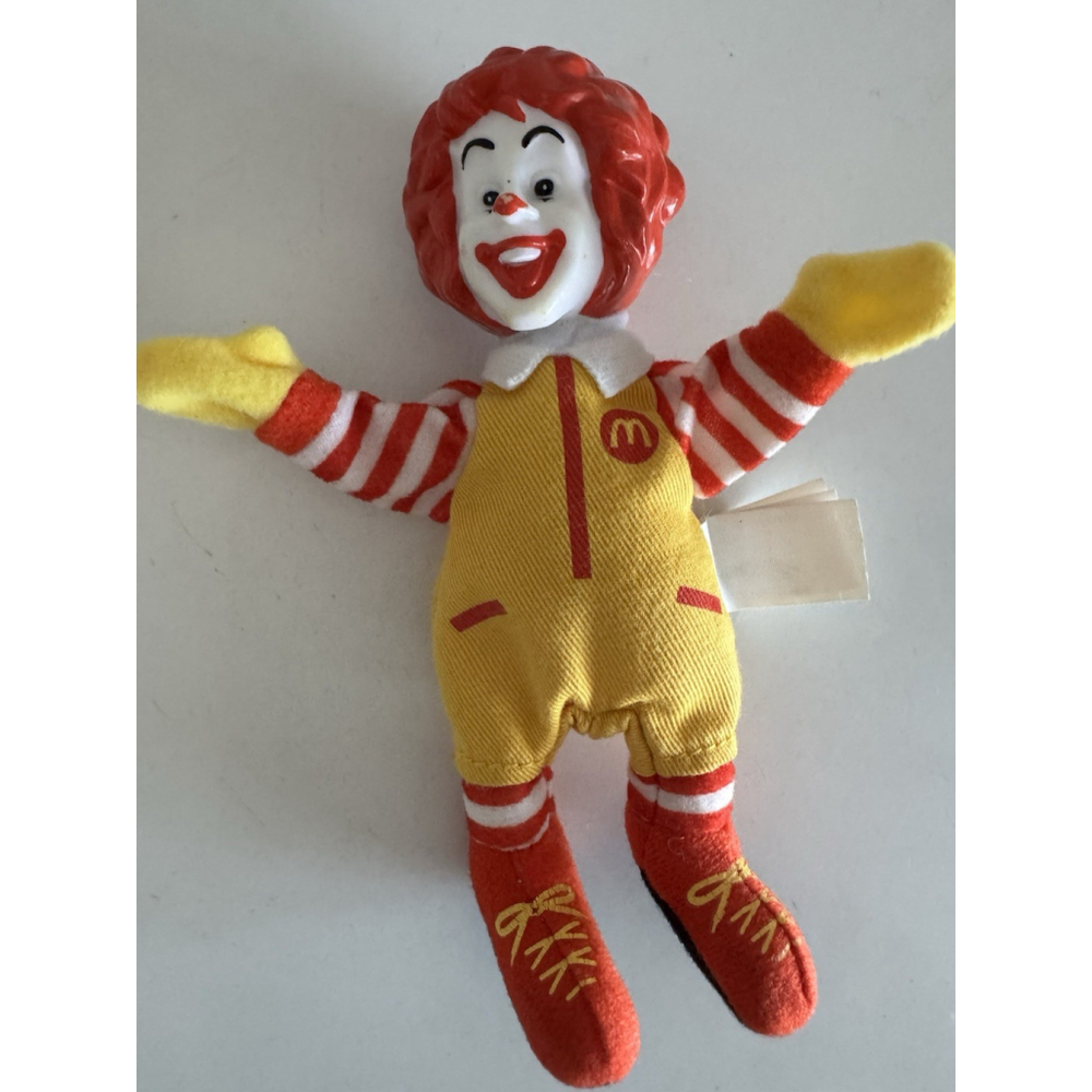 Ronald McDonald Finger Puppet 2003 6 Inch Ronald McDonald House Charities Rare